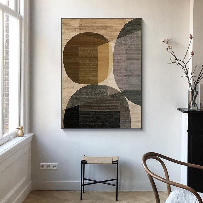 Peinture Abstraite Marron