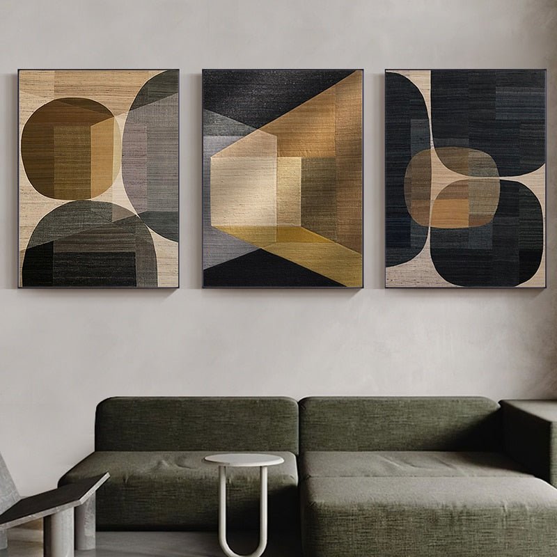 Peinture Abstraite Marron
