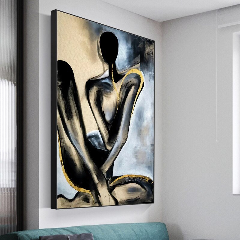Peinture Corps Abstrait