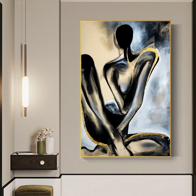 Peinture Corps Abstrait