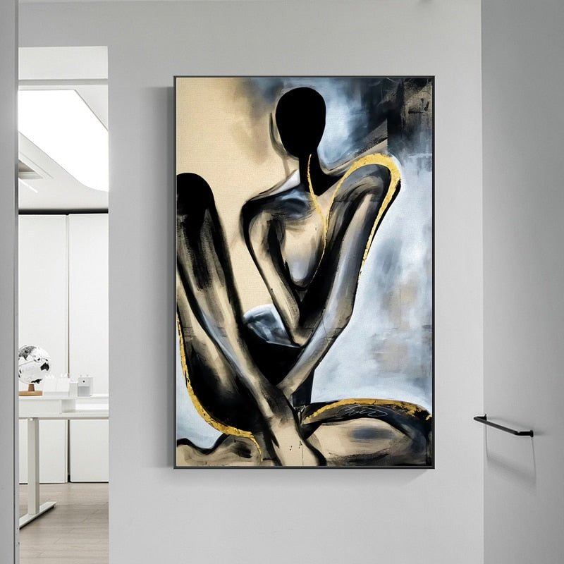 Peinture Corps Abstrait
