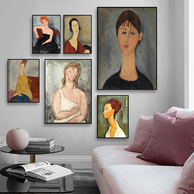 Peinture Femme Chambre