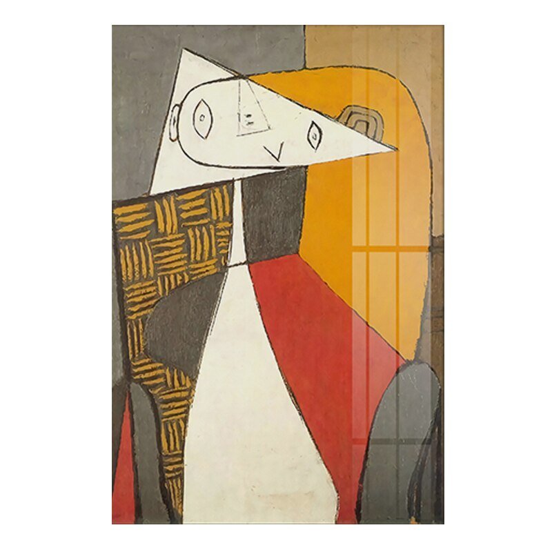 Peinture Femme Cubisme