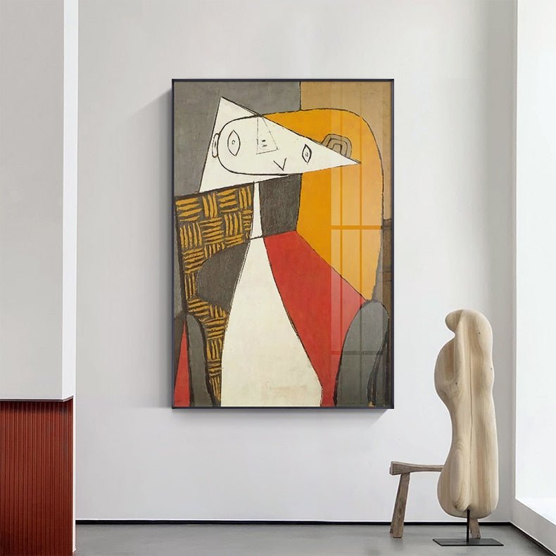 Peinture Femme Cubisme