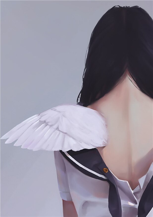 Peinture Femme de Dos