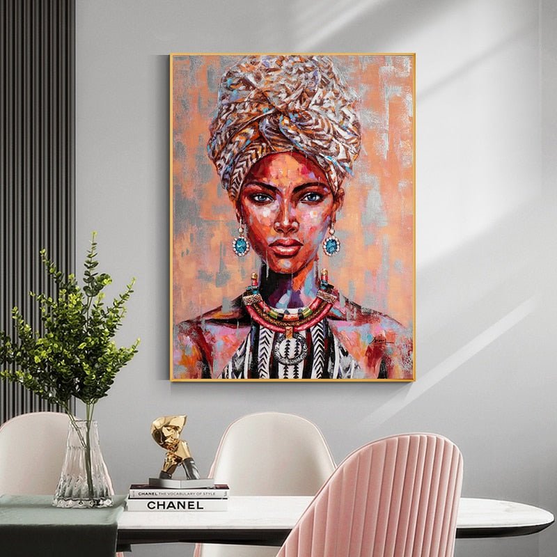 Peinture Femme de Face