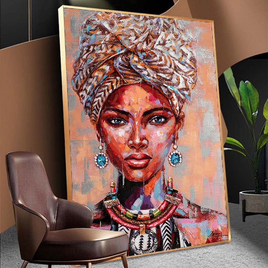 Peinture Femme de Face