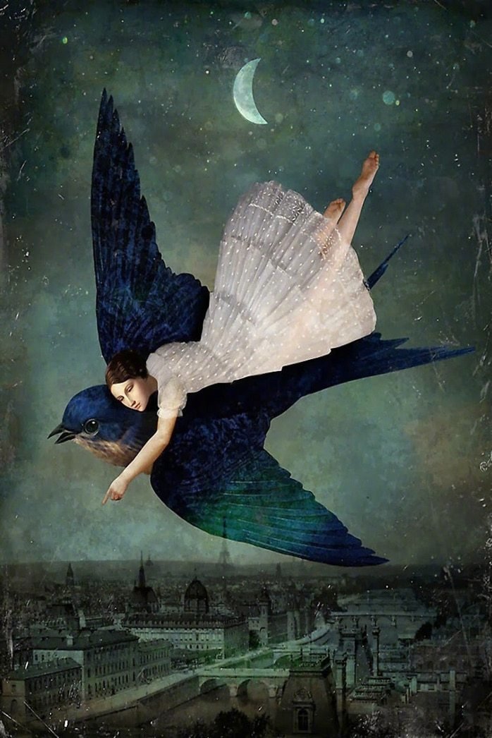 Peinture Femme Fantastique