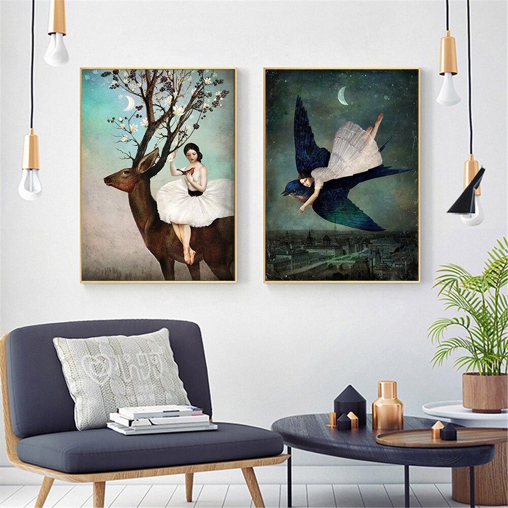 Peinture Femme Fantastique