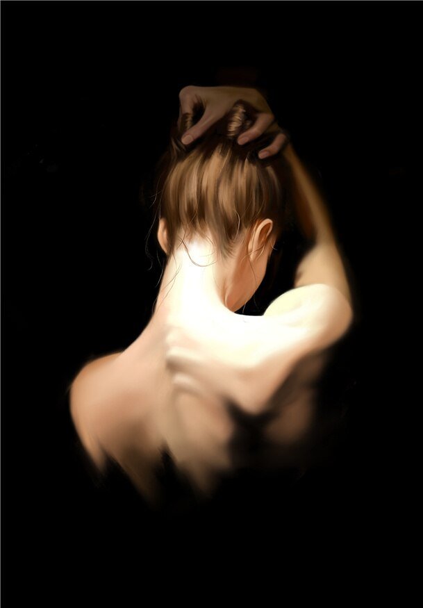Peinture Femme Nue