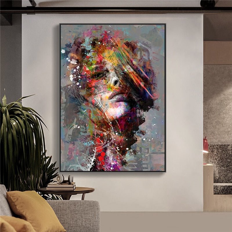 Peinture Femme Tâches