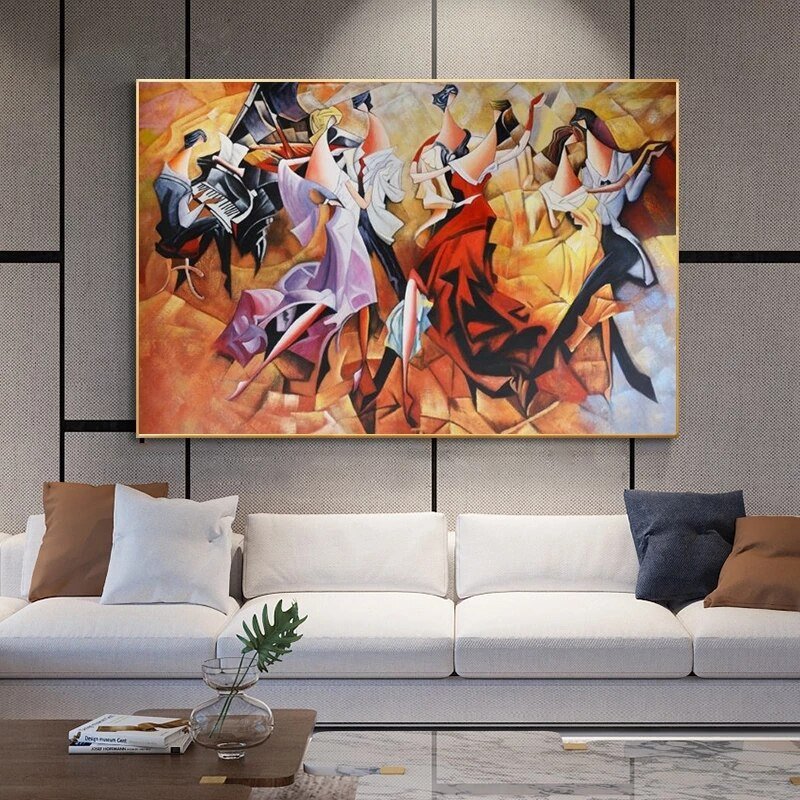 Peinture Musicien