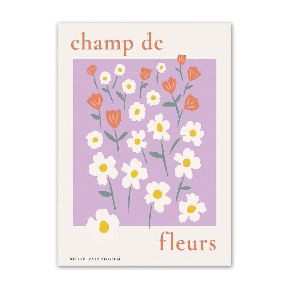 Peinture Violette graphique