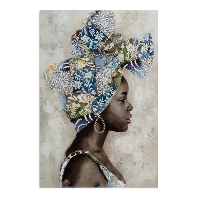 Peinture Visage Femme Profil