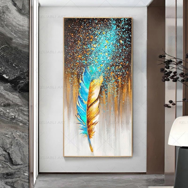 Tableau Abstrait Dégradé