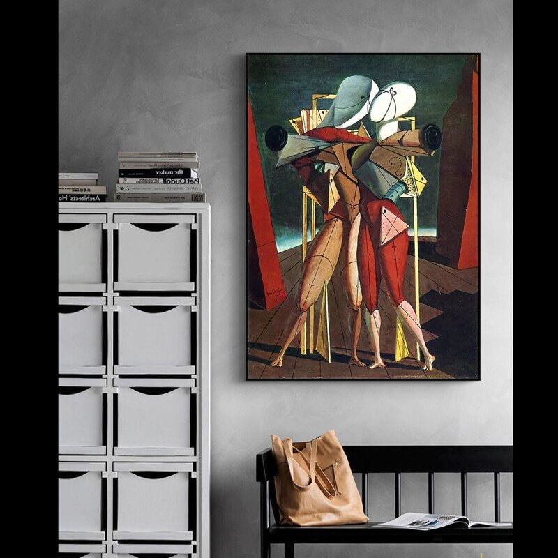 Tableau Abstrait Giorgio de Chirico