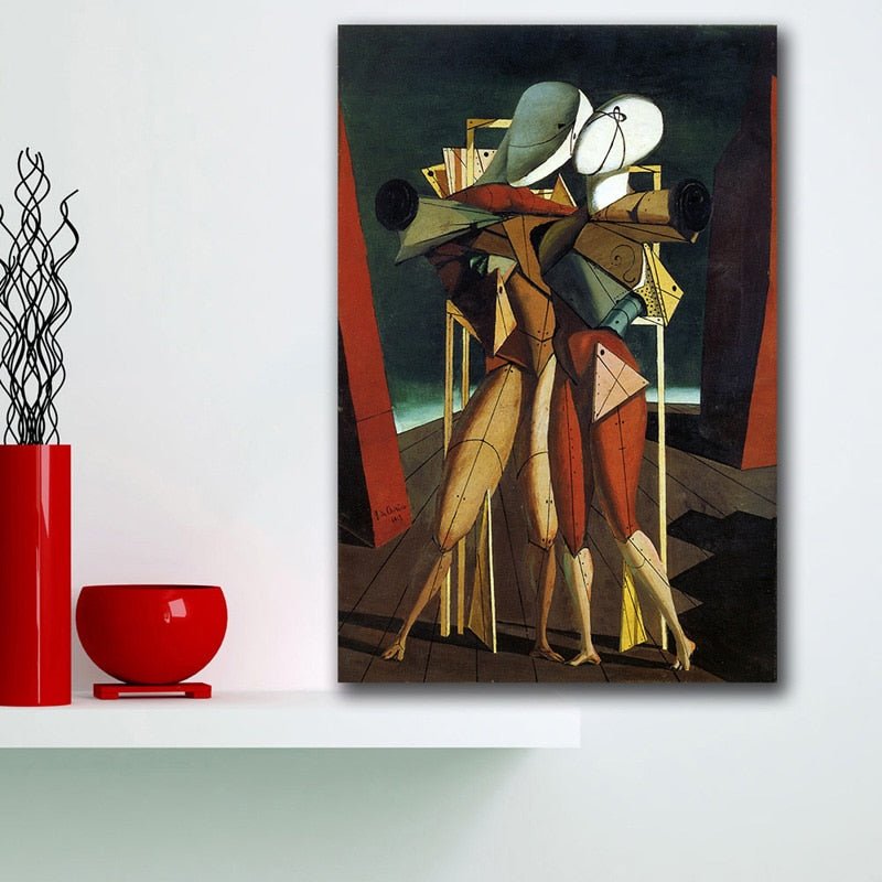 Tableau Abstrait Giorgio de Chirico