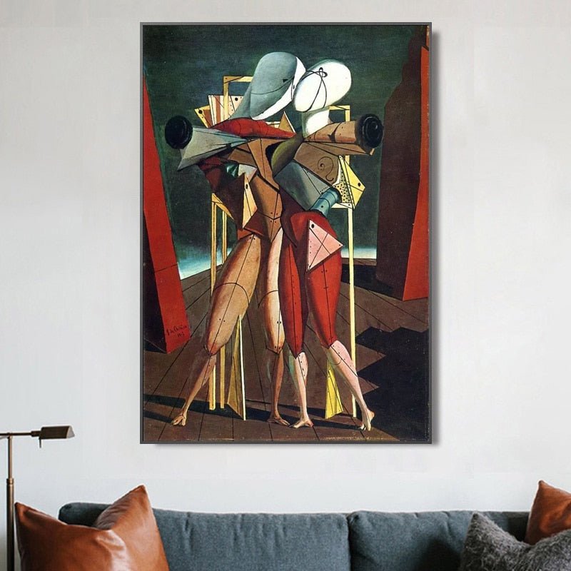 Tableau Abstrait Giorgio de Chirico