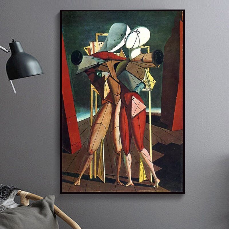 Tableau Abstrait Giorgio de Chirico
