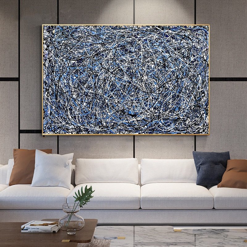 Tableau Abstrait Jackson Pollock