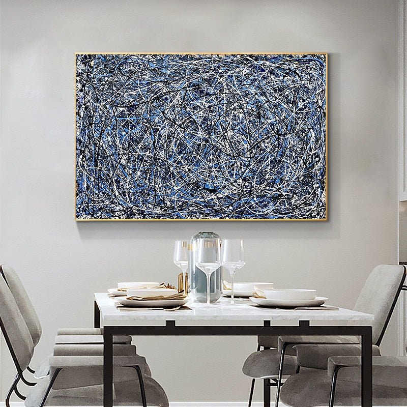 Tableau Abstrait Jackson Pollock
