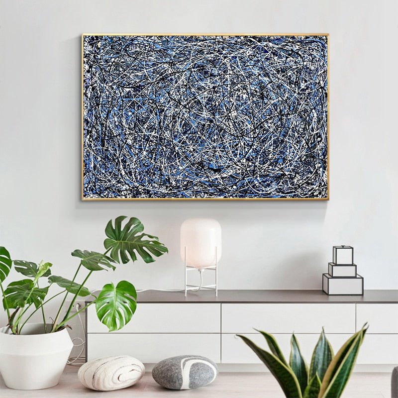 Tableau Abstrait Jackson Pollock