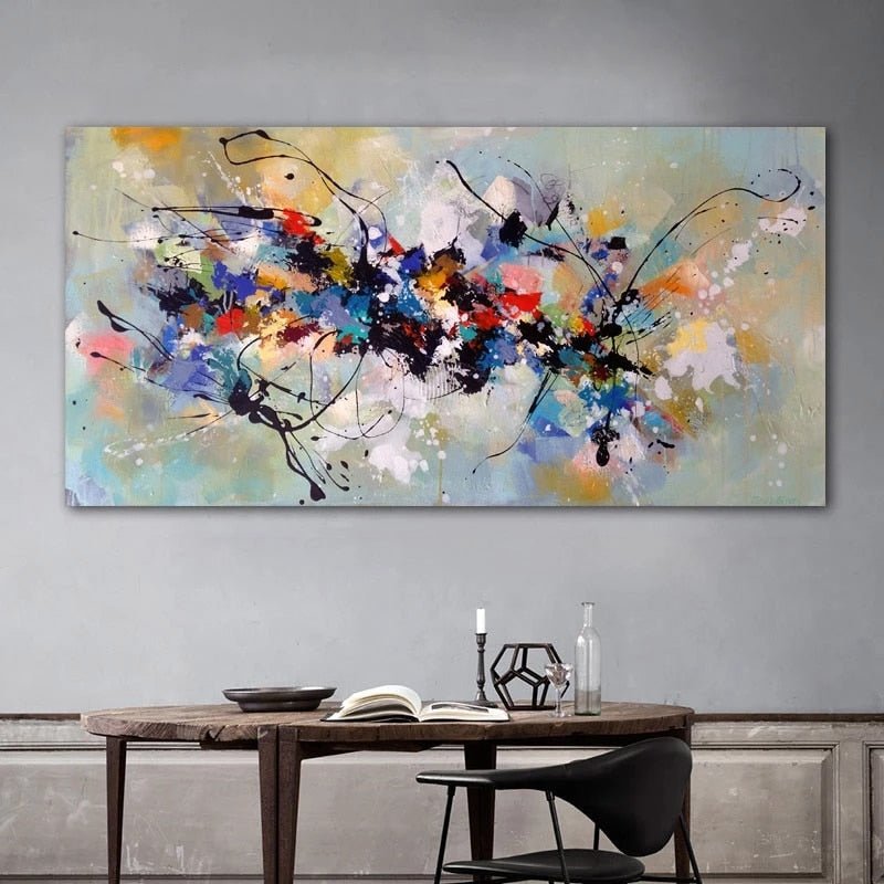 Tableau Abstrait La Peinture