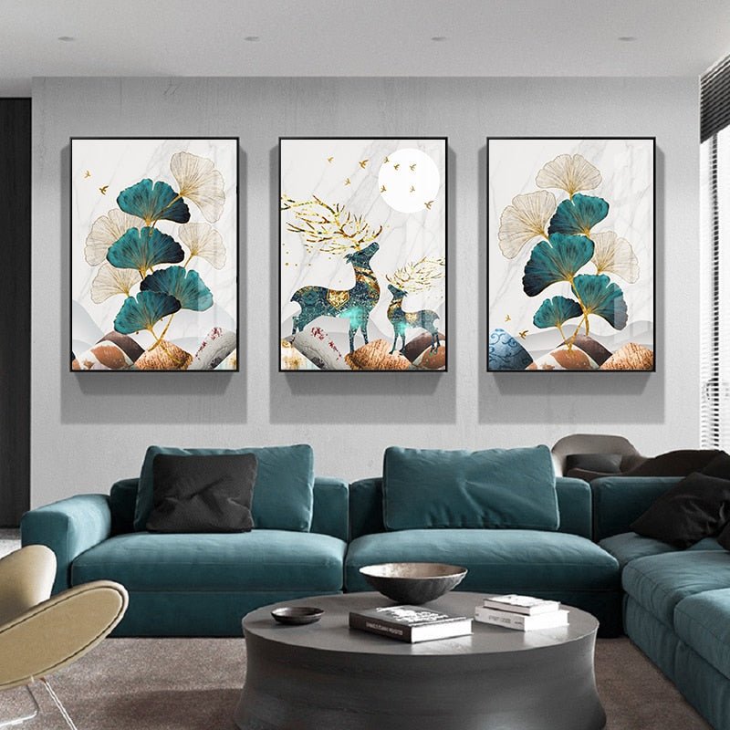 Tableau Abstrait Nature