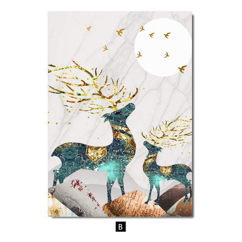 Tableau Abstrait Nature