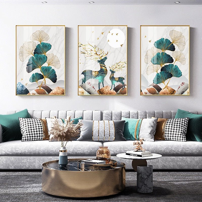 Tableau Abstrait Nature