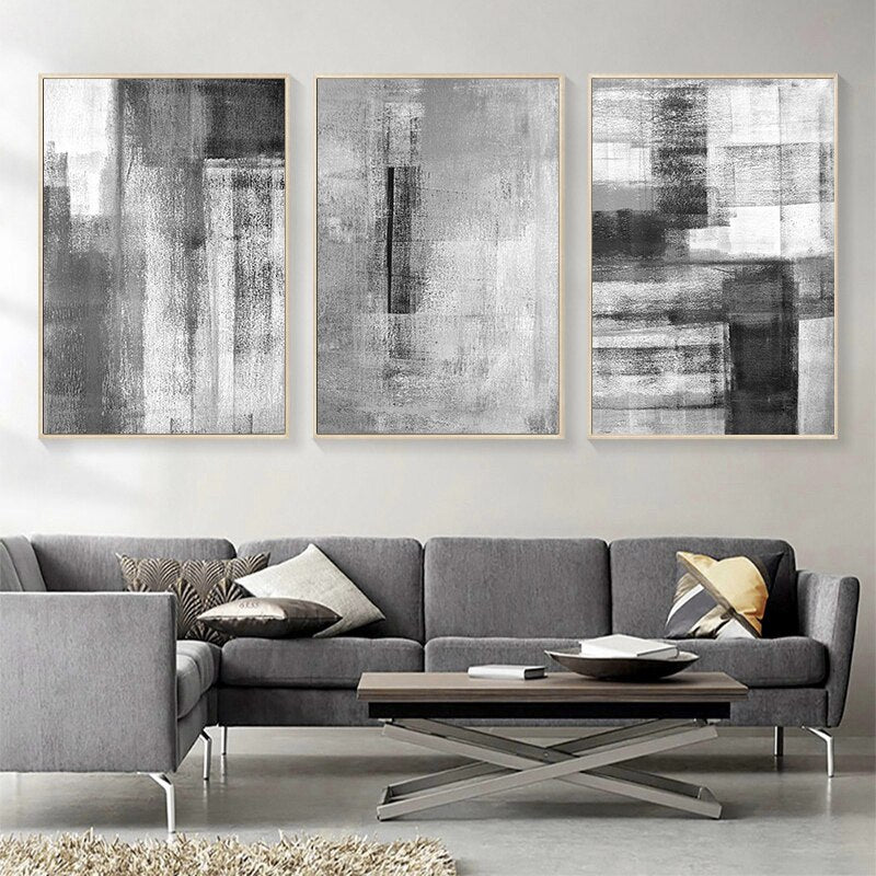 Tableau Abstrait Sobre