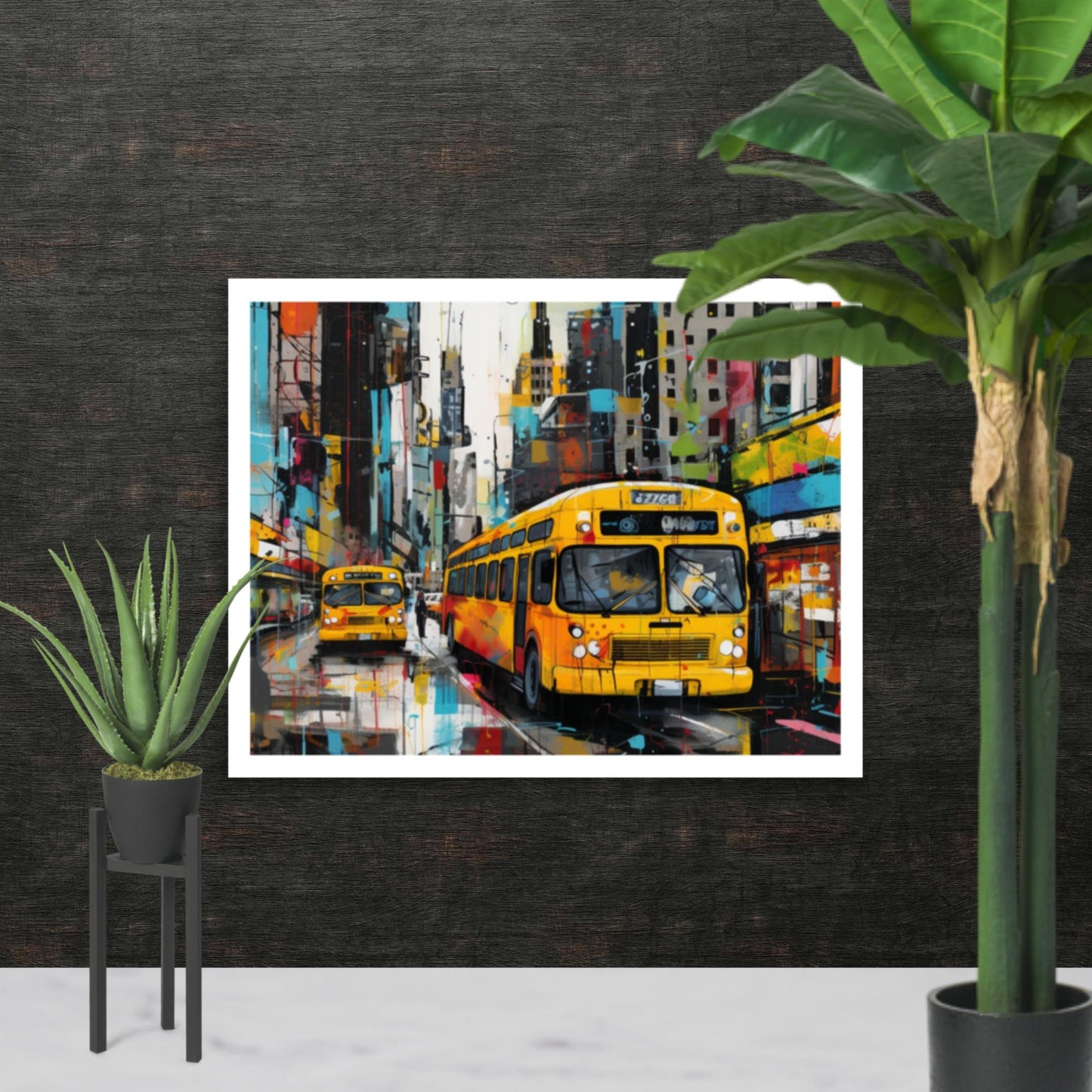 Tableau Bus Street Art