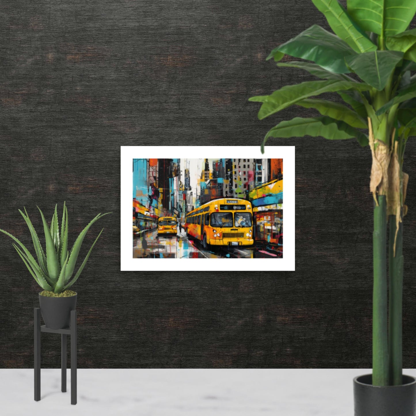 Tableau Bus Street Art