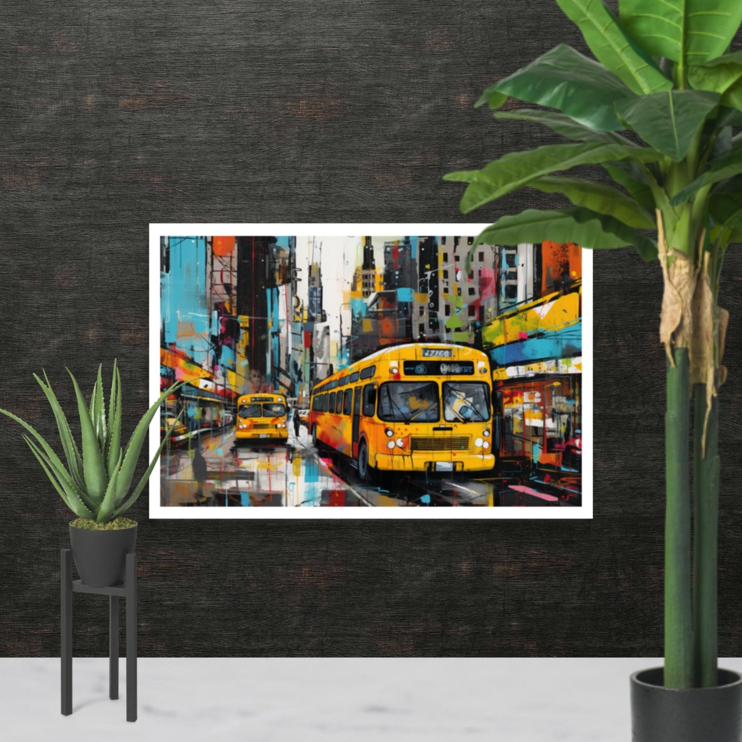 Tableau Bus Street Art