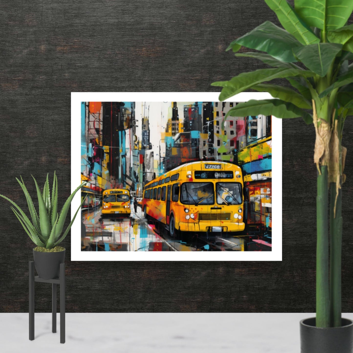 Tableau Bus Street Art