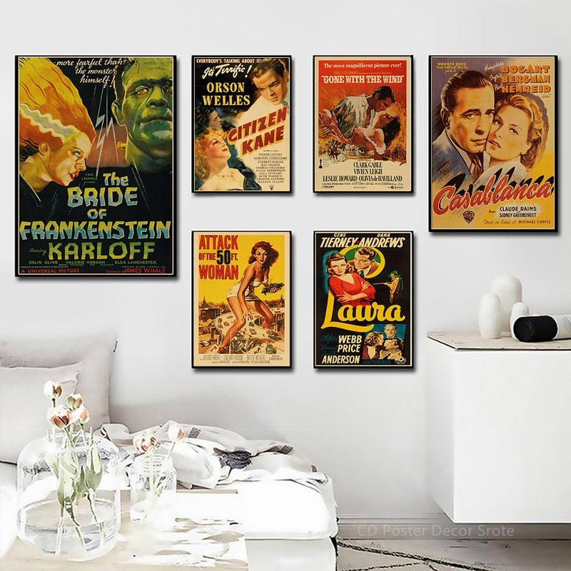 Tableau Cinéma Rétro