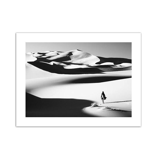 Tableau Desert Minimaliste