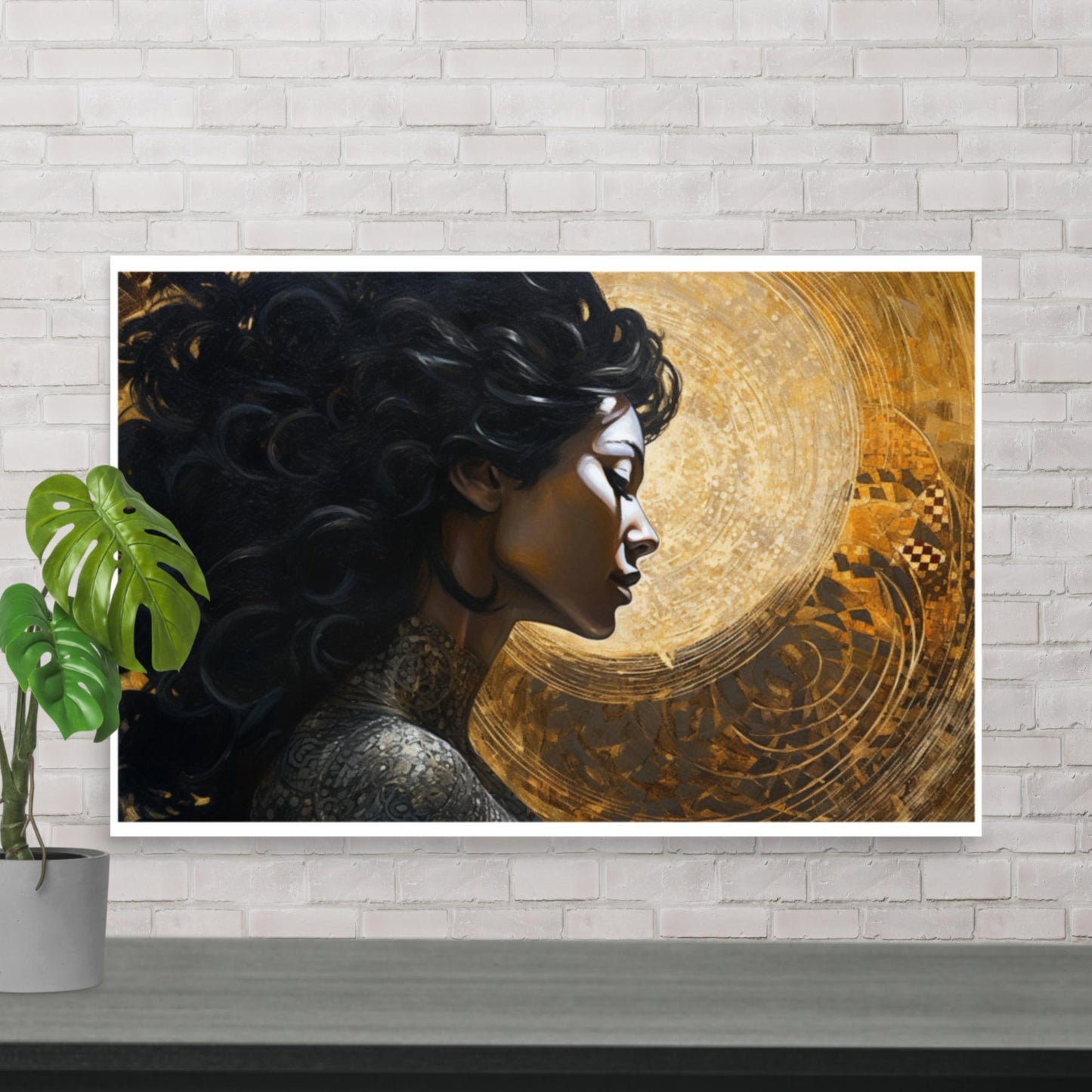 Tableau Femme de Profil