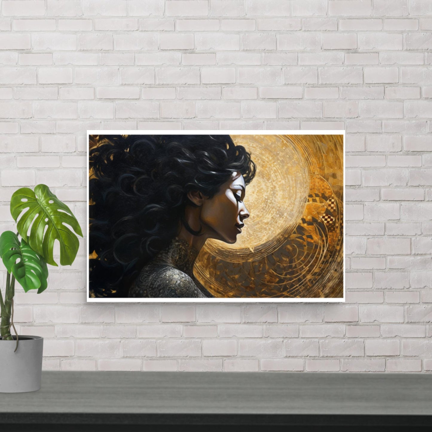 Tableau Femme de Profil