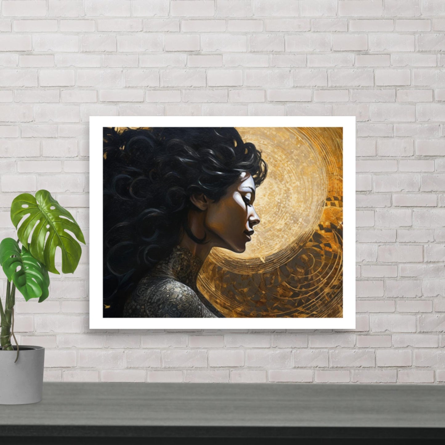 Tableau Femme de Profil