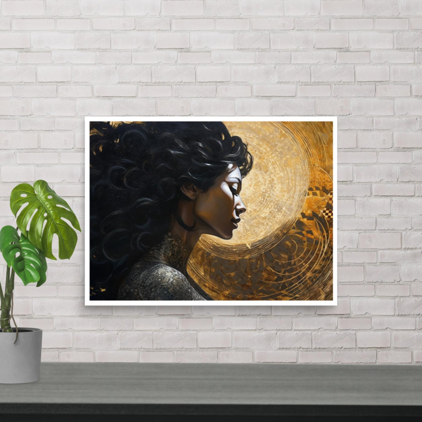 Tableau Femme de Profil