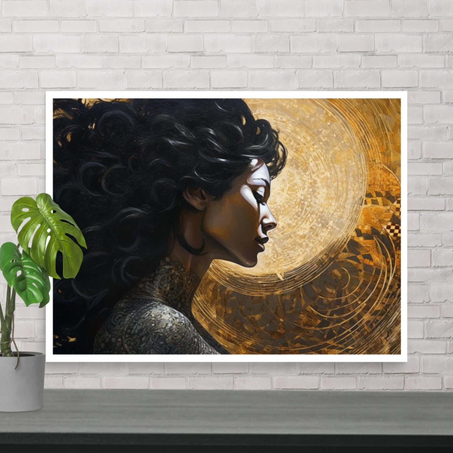 Tableau Femme de Profil