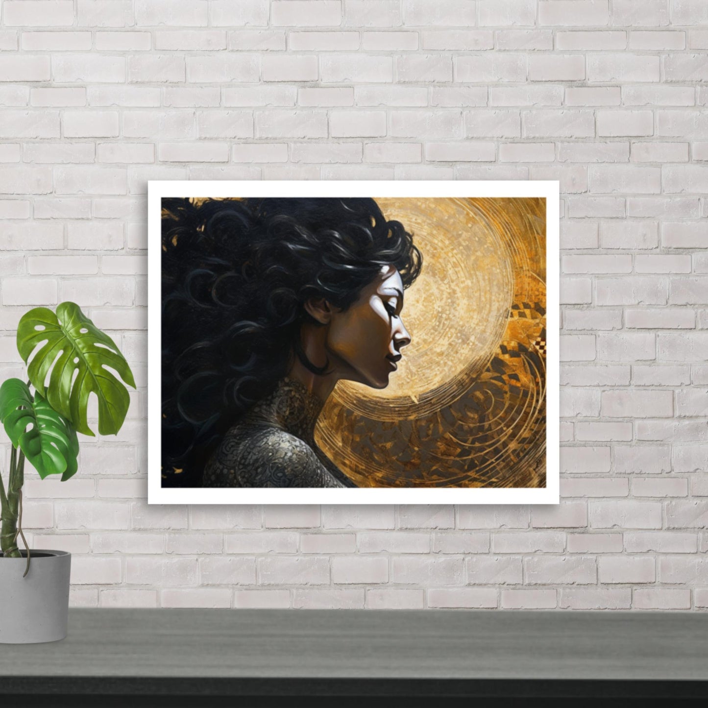 Tableau Femme de Profil