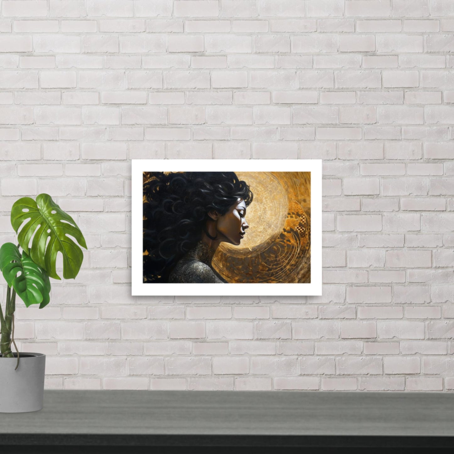 Tableau Femme de Profil