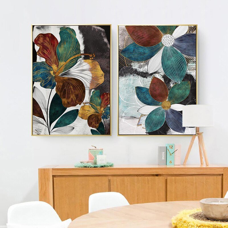 Tableau Fleur Ancienne