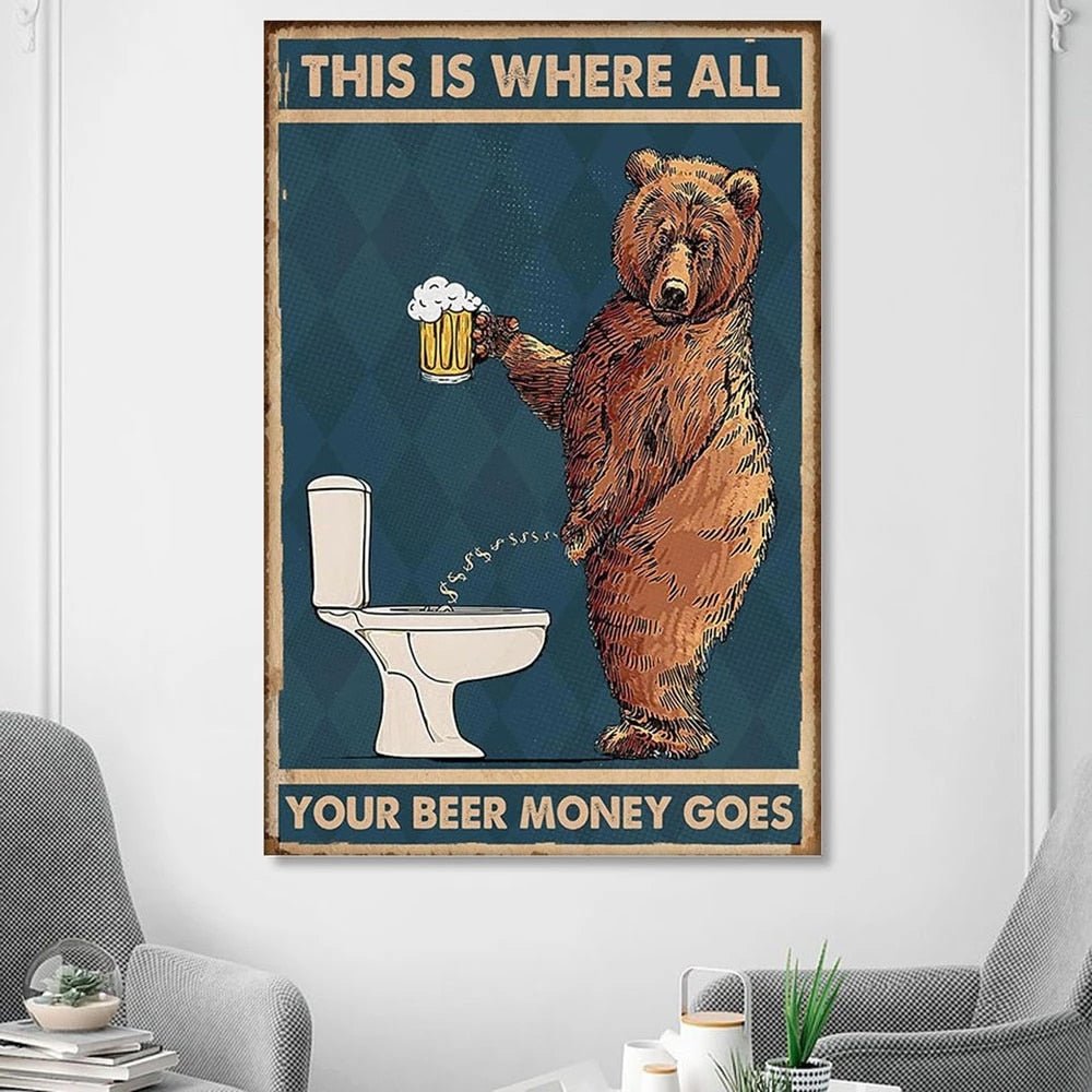 Tableau Graphique Ours