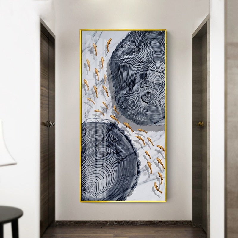 Tableau Moderne Poisson