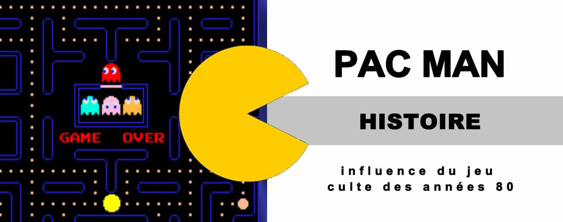 Pac-Man : L’histoire et l’influence du jeu culte des années 80