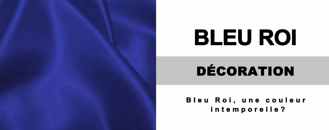 Le bleu roi en décoration : une couleur intemporelle pour un intérieur élégant