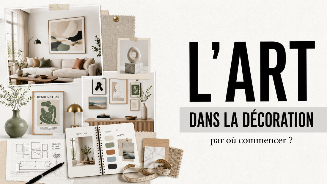 L'art dans la décoration : par où commencer ?